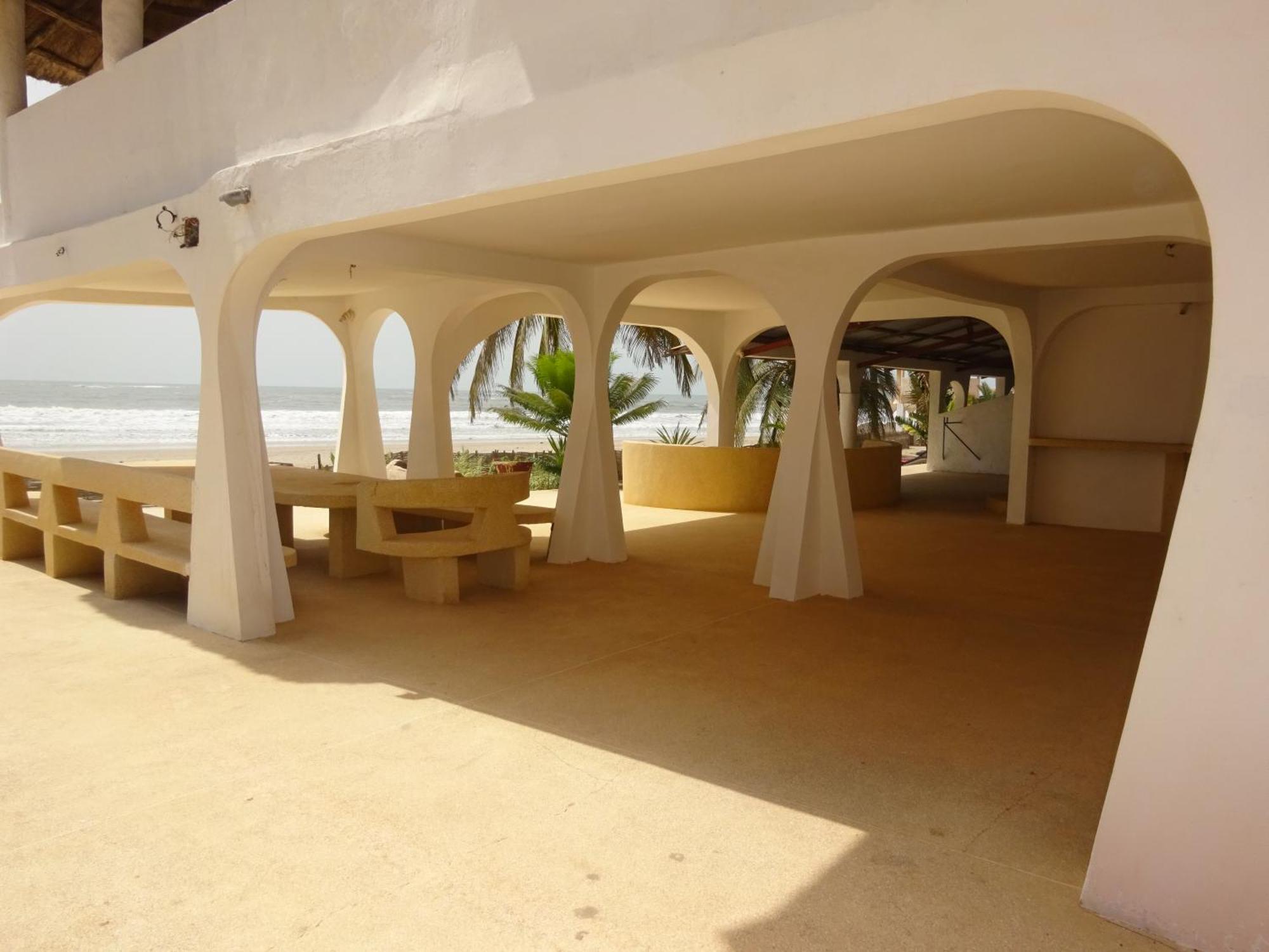 Hotel Du Bar De La Mer Cap Skirring Kabrousse Buitenkant foto